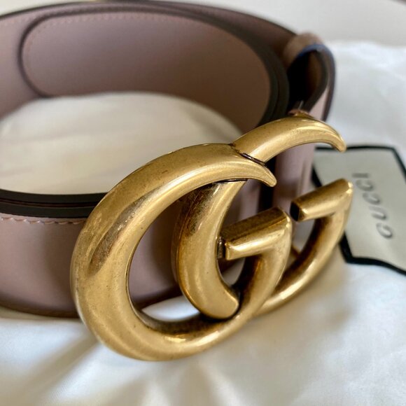 Authentic GG Wide Belt size 85 - Picture 2 of 10